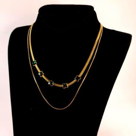 Double butterfly green chain