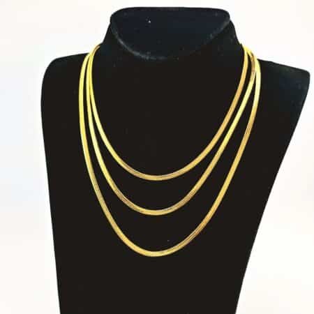 Snake back chain 3*1